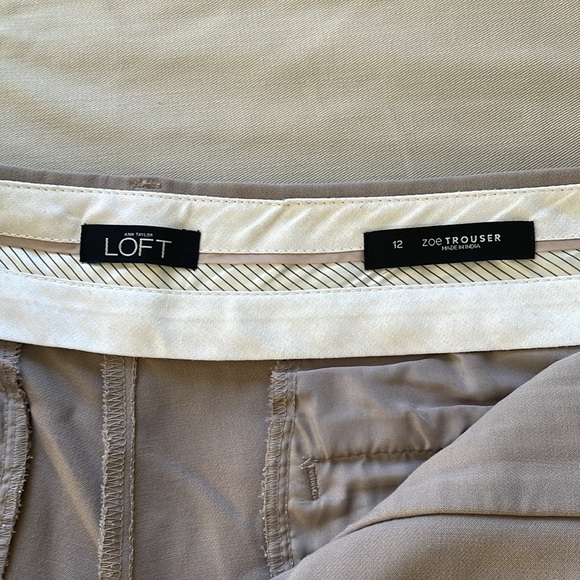 Loft Tan Pants Zoe trouser - Picture 1 of 4